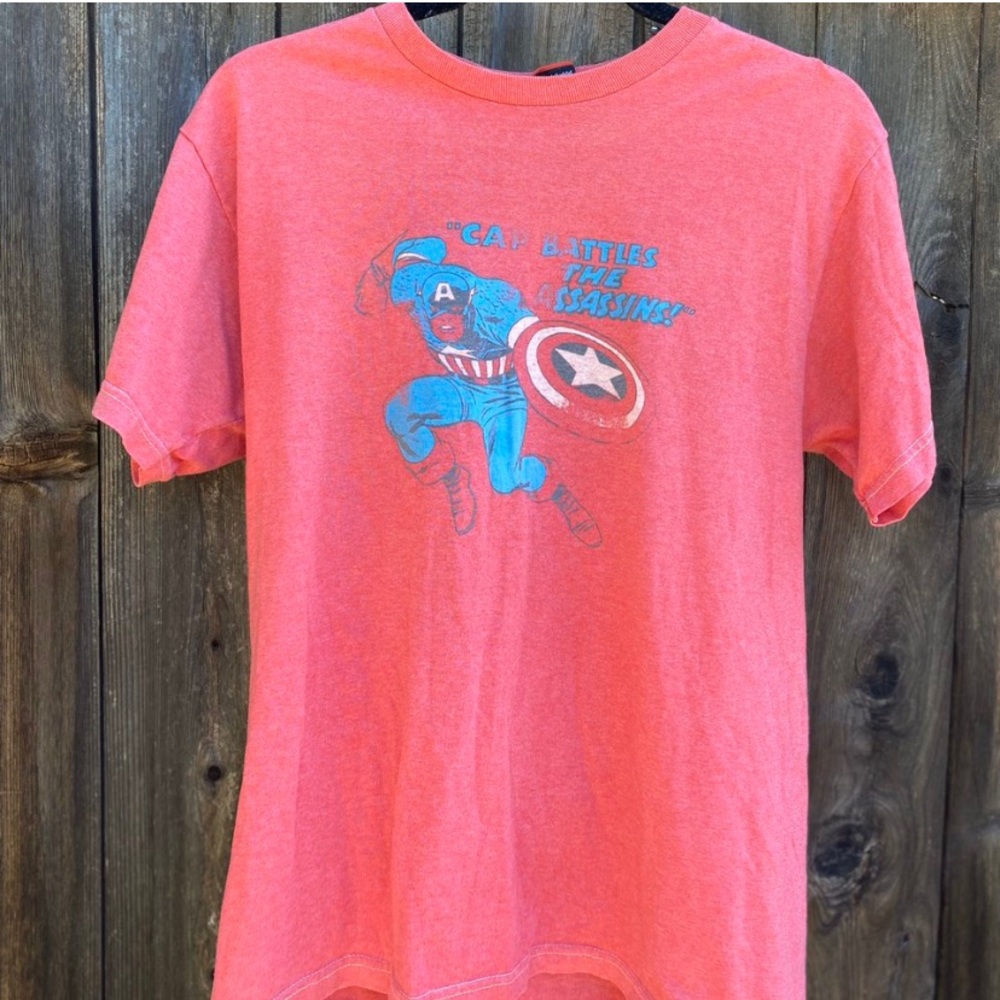 Vintage Marvel Captain America T shirt